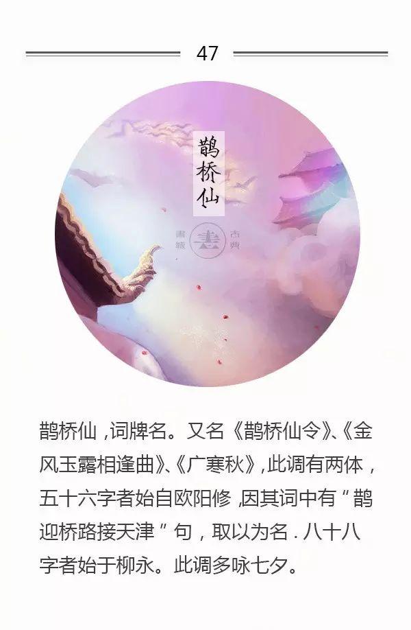 100首名篇，100个词牌由来（宜收藏）